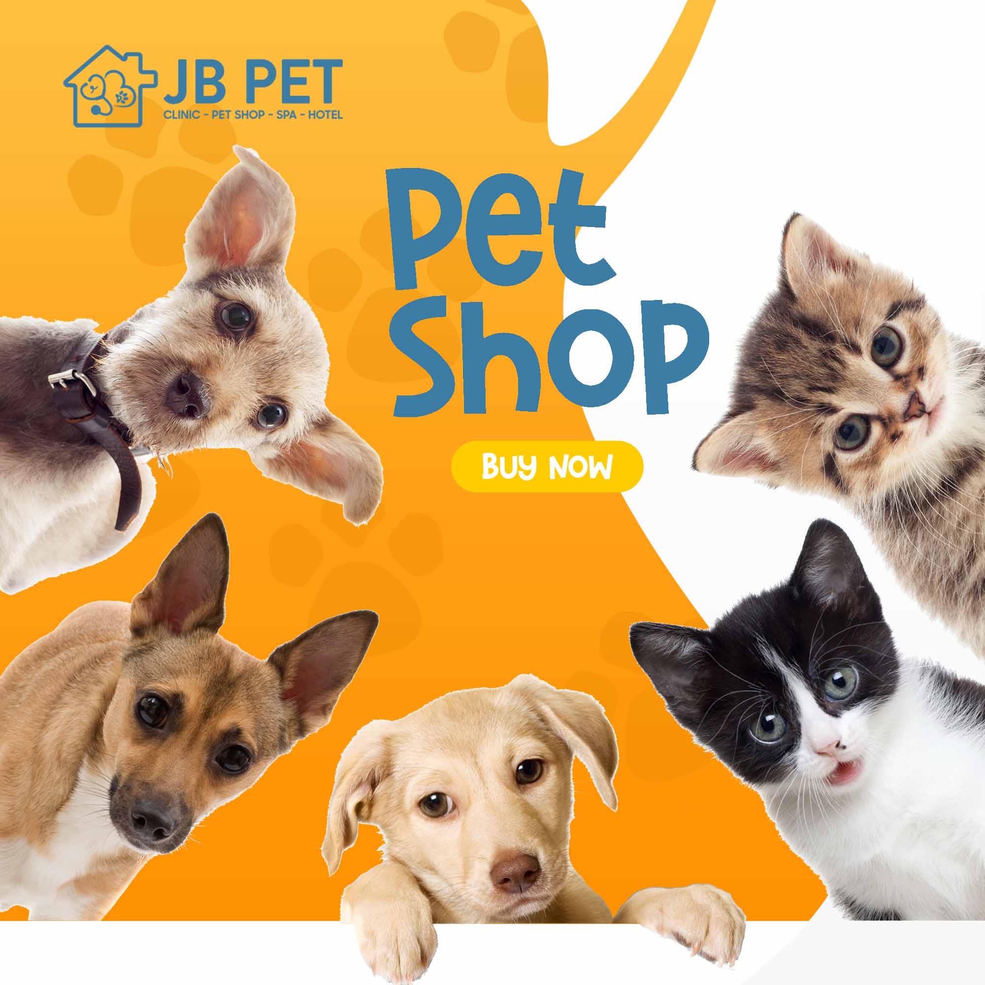 Banner home Jb Pet Shop